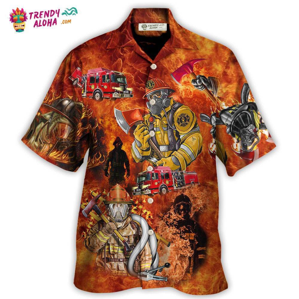 Firefighter The Hotter You Are The Faster We Come Hawaiian Shirt – Trendy Aloha Firefighter The Hotter You Are The Faster We Come Hawaiian Shirt – Trendy Aloha