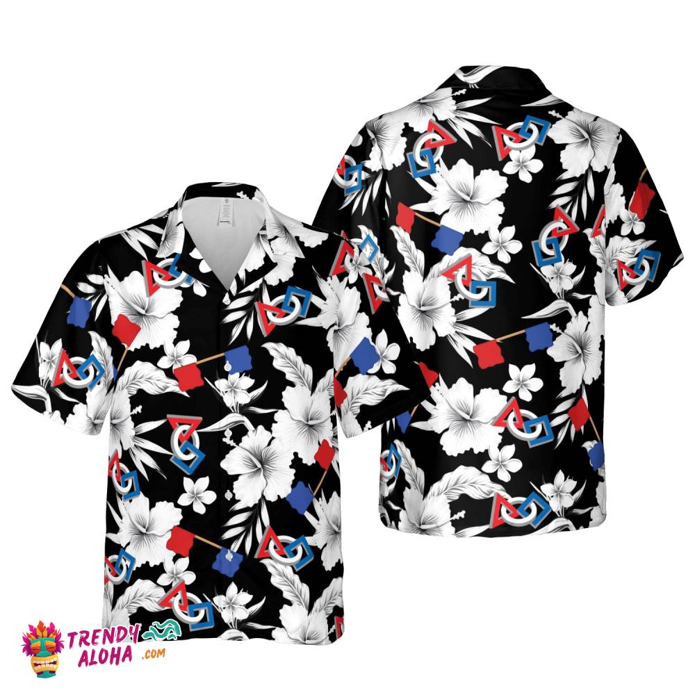 First Geometry Logo Hawaiian Shirt