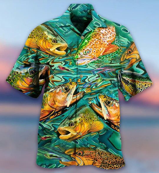 Fish Lover Water- Hawaii Shirt
