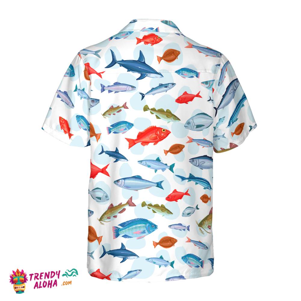 Fish Pattern V2 Hawaiian Shirt