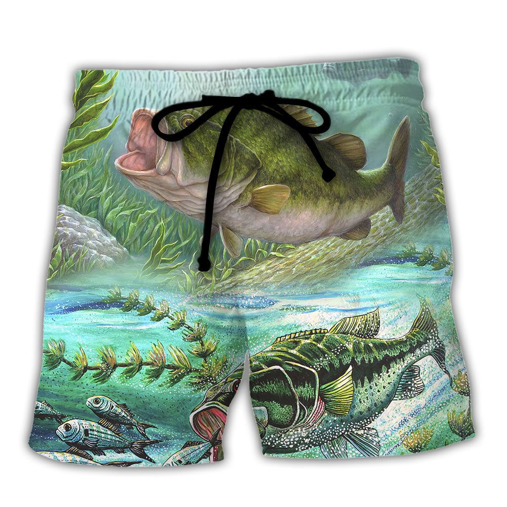 Fishing Don’t Be Jealous Just Because You Can’t Catch Fish Like Me Trendy Aloha Hawaiian Beach Shorts
