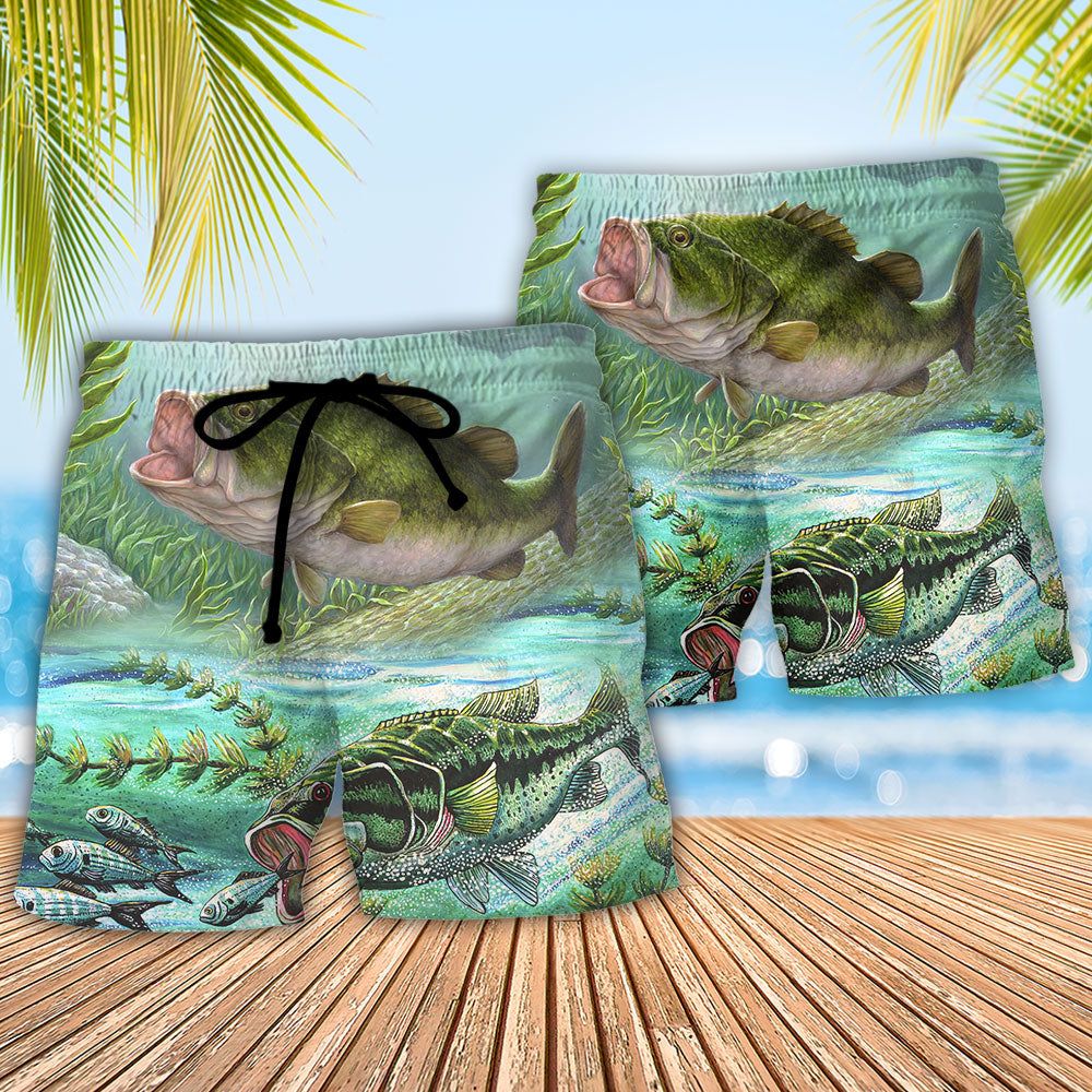 Fishing Don’t Be Jealous Just Because You Can’t Catch Fish Like Me Trendy Aloha Hawaiian Beach Shorts