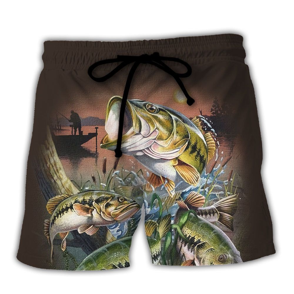 Fishing I Know I Fish Like A Girl Try To Keep Up Amazing Style Trendy Aloha Hawaiian Beach Shorts