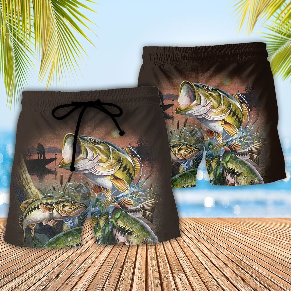 Fishing I Know I Fish Like A Girl Try To Keep Up Amazing Style Trendy Aloha Hawaiian Beach Shorts
