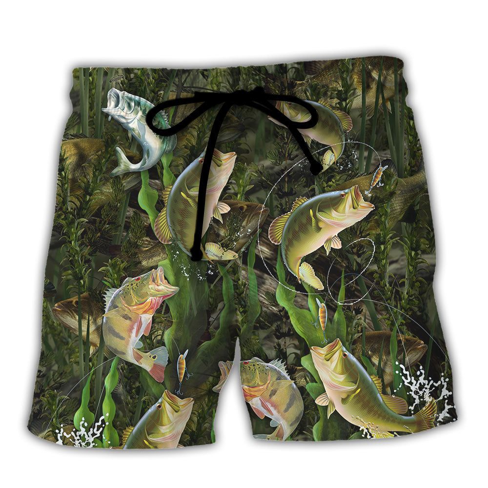 Fishing I’m So Good With My Rod I Make Fish Trendy Aloha Hawaiian Beach Shorts