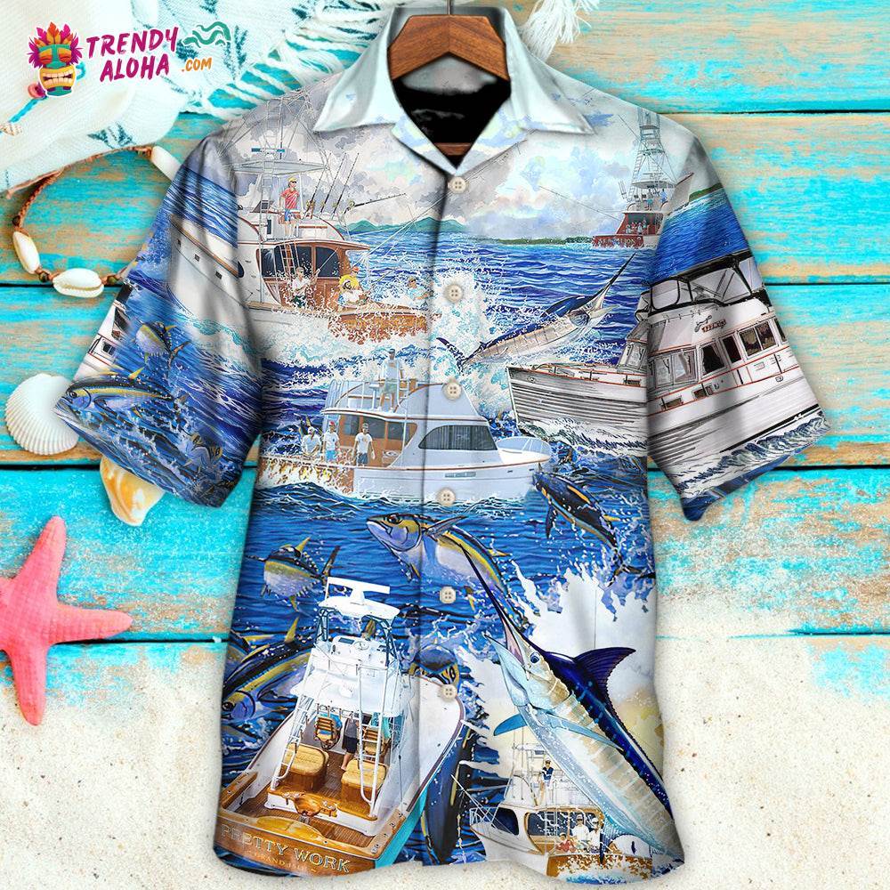 Fishing Is My Game Cool Hawaiian Shirt – Trendy Aloha
