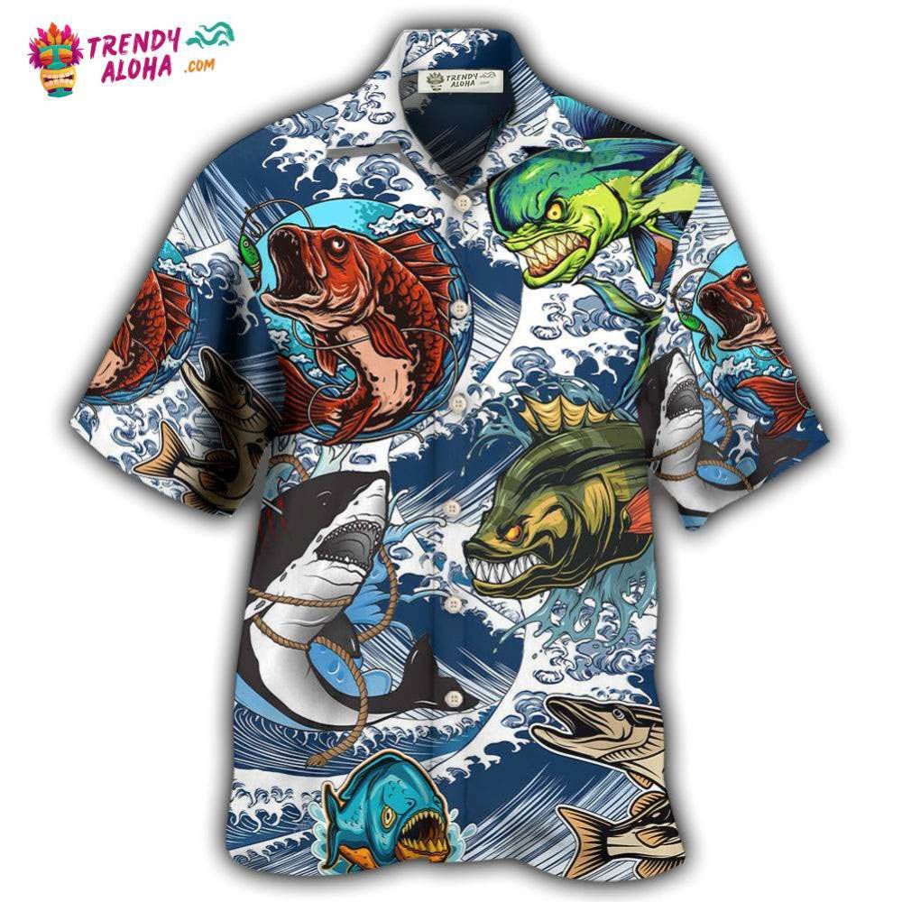Fishing Is My Life Hawaiian Shirt – Trendy Aloha