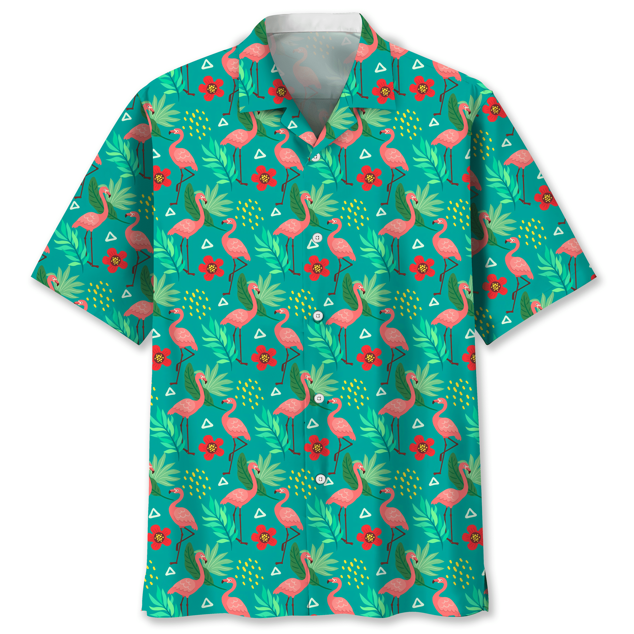 Fla Flower Trendy Hawaiian Shirt