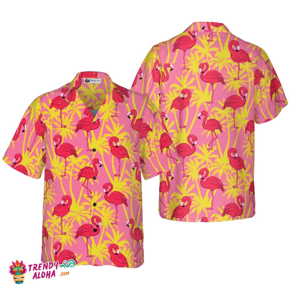 Flamingo 02 Hawaiian Shirt Flamingo 02 Hawaiian Shirt