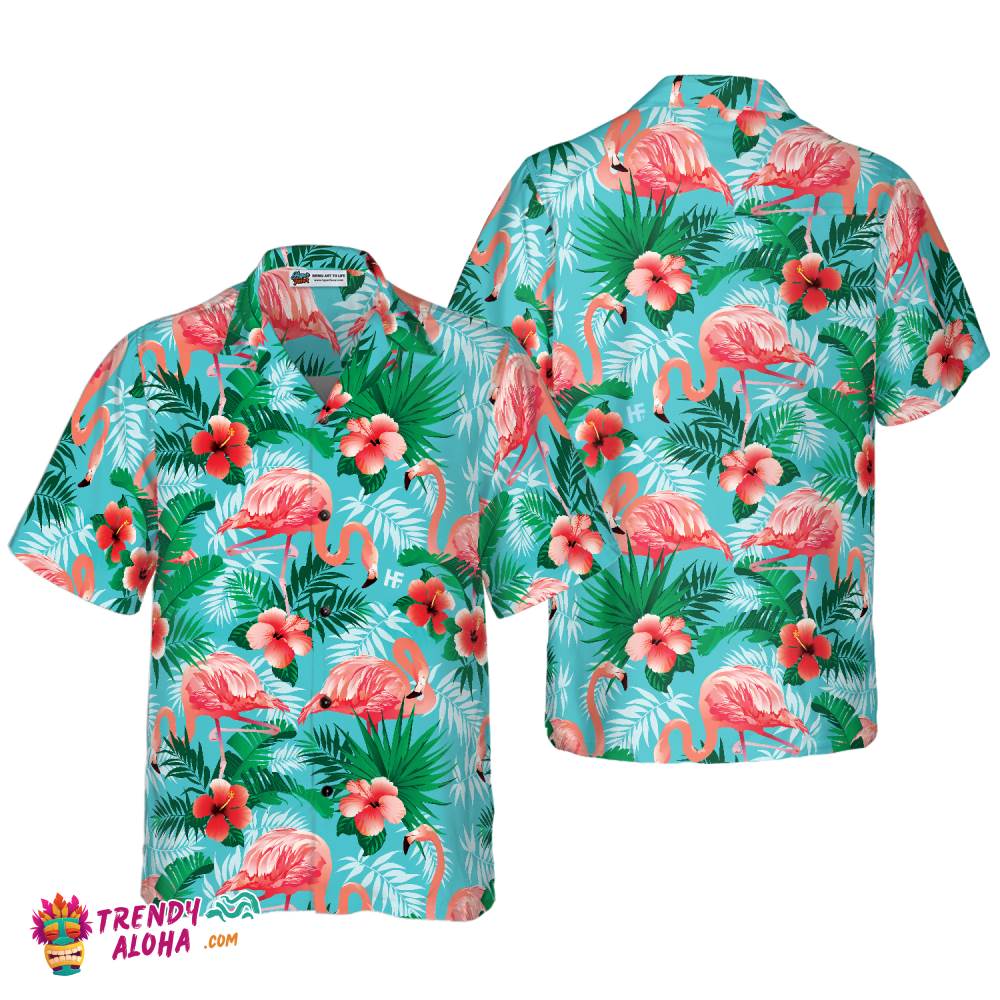 Flamingo 04 Hawaiian Shirt Flamingo 04 Hawaiian Shirt