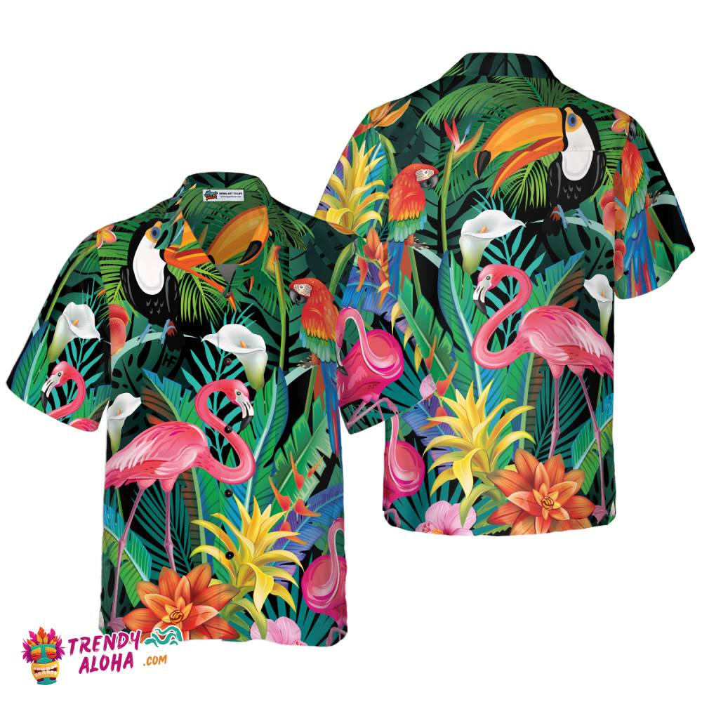 Flamingo 20 Hawaiian Shirt Flamingo 20 Hawaiian Shirt
