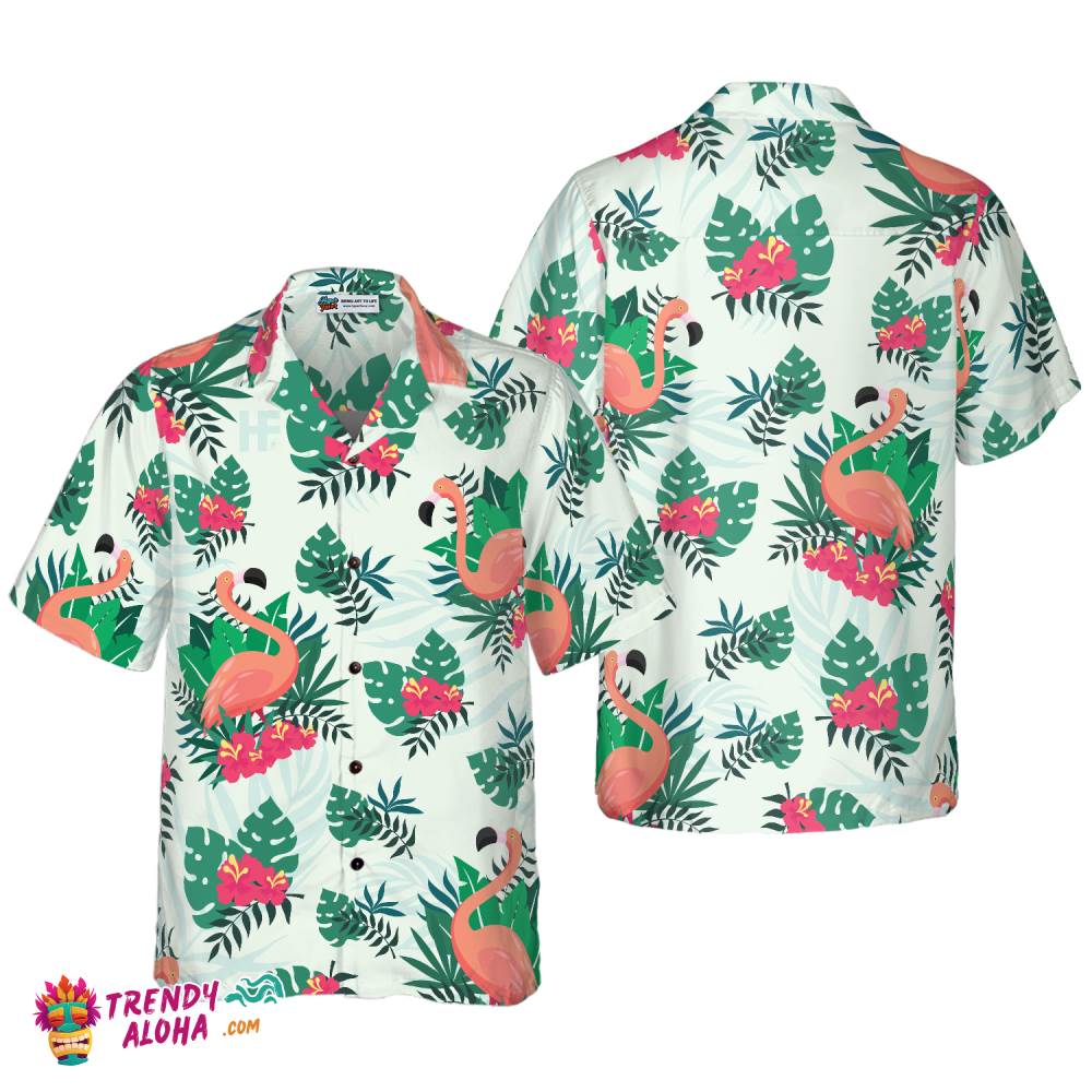 Flamingo 24 Hawaiian Shirt Flamingo 24 Hawaiian Shirt