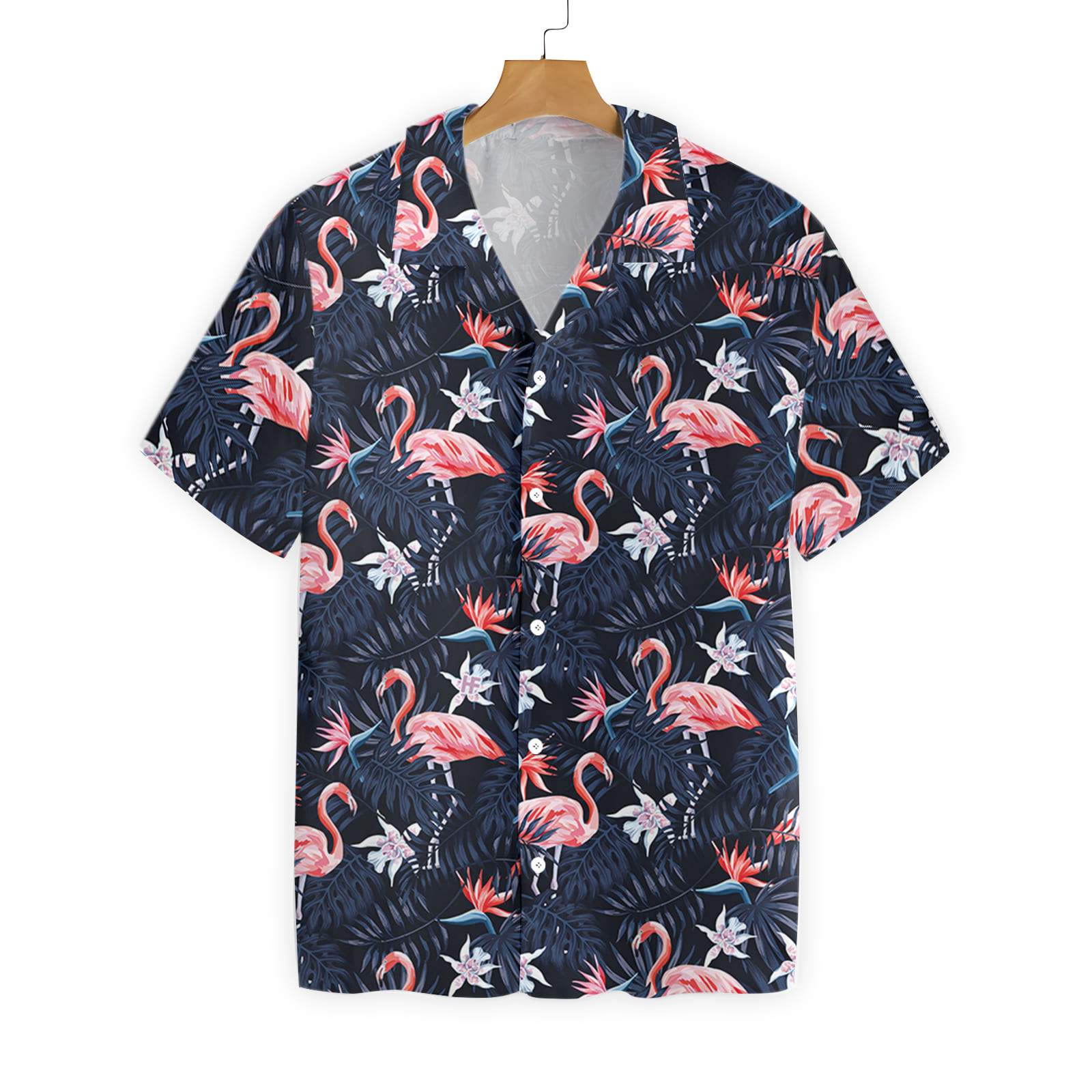 Flamingo Hawaii Shirt Black Tropical Forest Flamingo Hawaiian Shirt Flamingo Aloha Shirt Flamingo Hawaii Shirt Black Tropical Forest Flamingo Hawaiian Shirt Flamingo Aloha Shirt