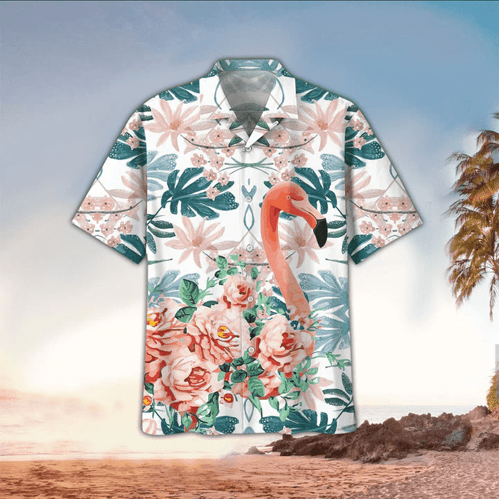 Flamingo Hawaii Shirt, Flamingo Trendy Hawaiian Shirt For Summer, Flamingo Lovers Flamingo Hawaii Shirt, Flamingo Trendy Hawaiian Shirt For Summer, Flamingo Lovers