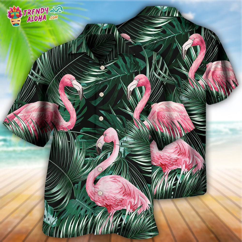 Flamingo Love Life Style Hawaiian Shirt – Trendy Aloha