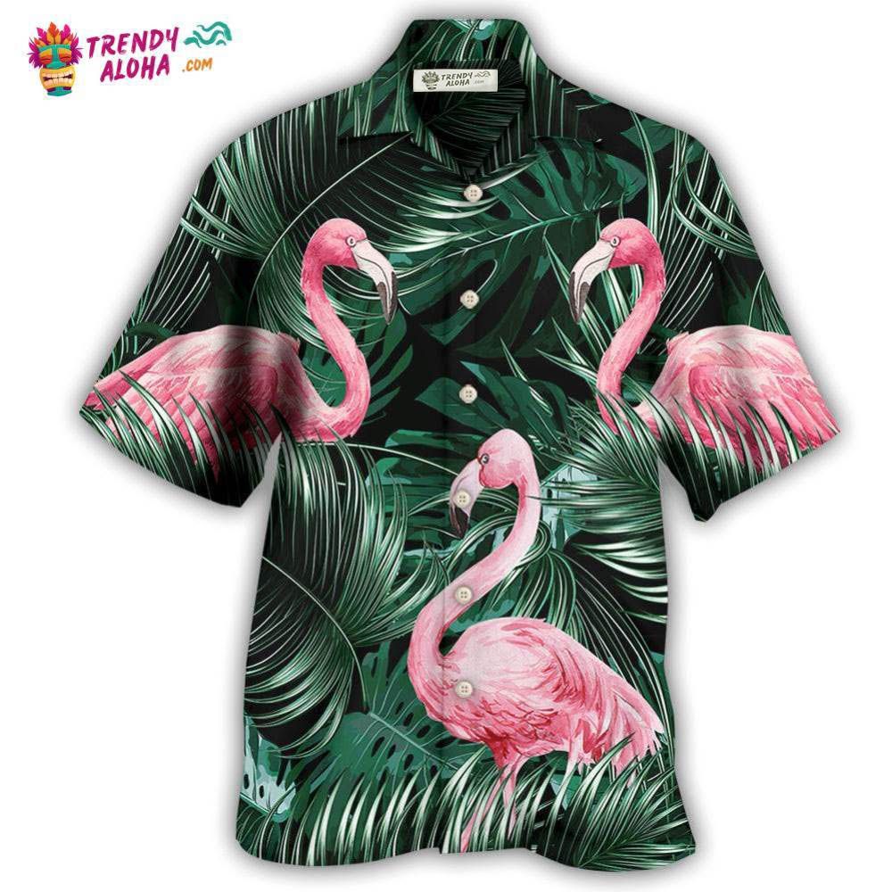 Flamingo Love Life Style Hawaiian Shirt – Trendy Aloha Flamingo Love Life Style Hawaiian Shirt – Trendy Aloha