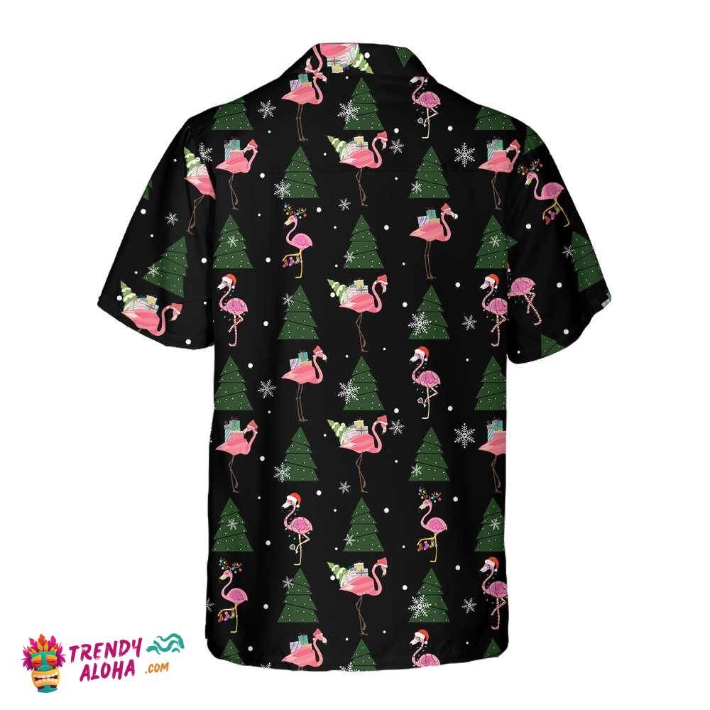 Flamingo Merry Xmas You All Hawaiian Shirt, Funny Christmas Shirt, Best Xmas Gift Idea