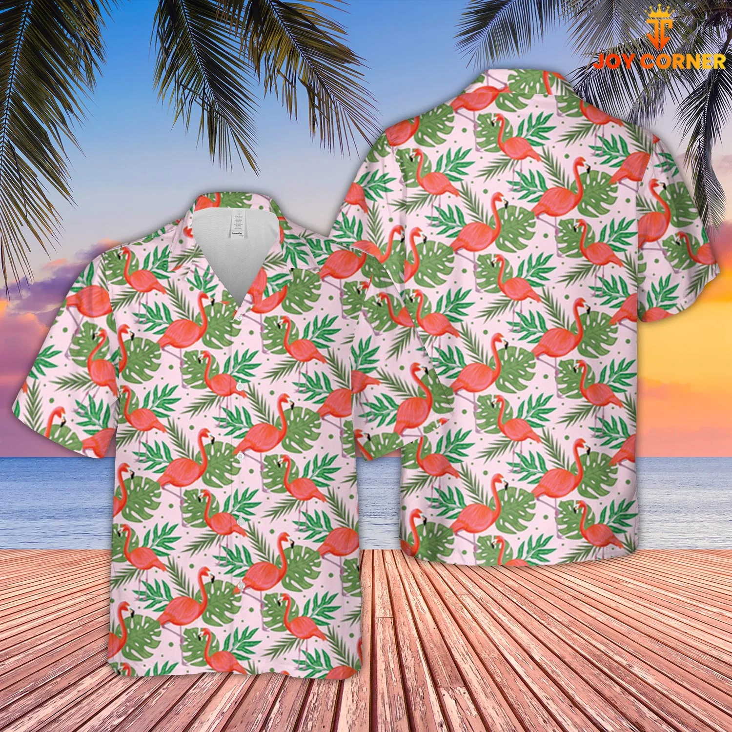 Flamingo Pattern Hawaiian Shirt D14 Ready For Summertime Fun