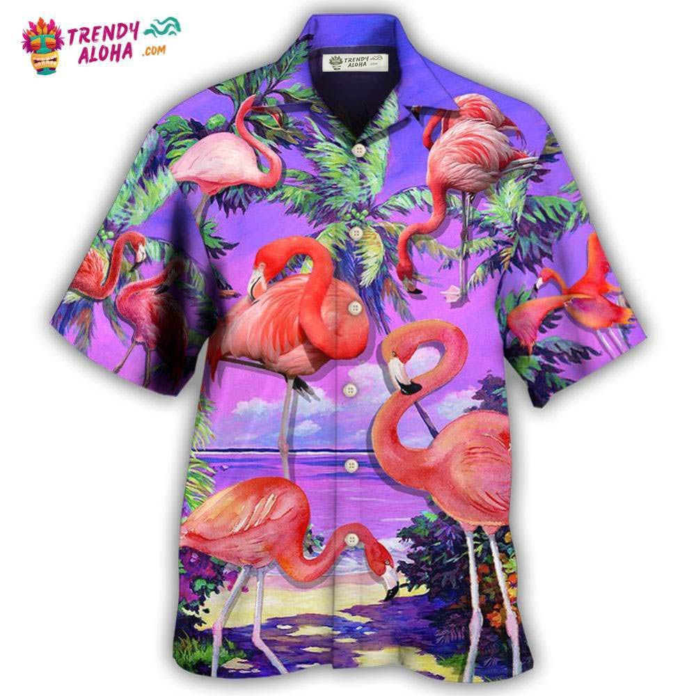 Flamingo Sweet Paradise Style Hawaiian Shirt – Trendy Aloha Flamingo Sweet Paradise Style Hawaiian Shirt – Trendy Aloha