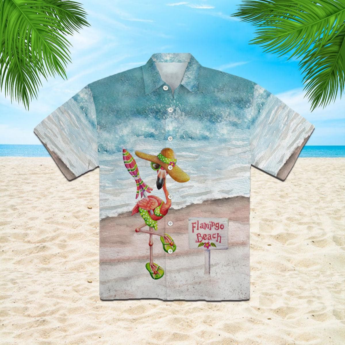 Flamingo Trendy Hawaiian Shirt Trendy Hawaiian Shirt For Men Trendy Hawaiian Shirt For Women