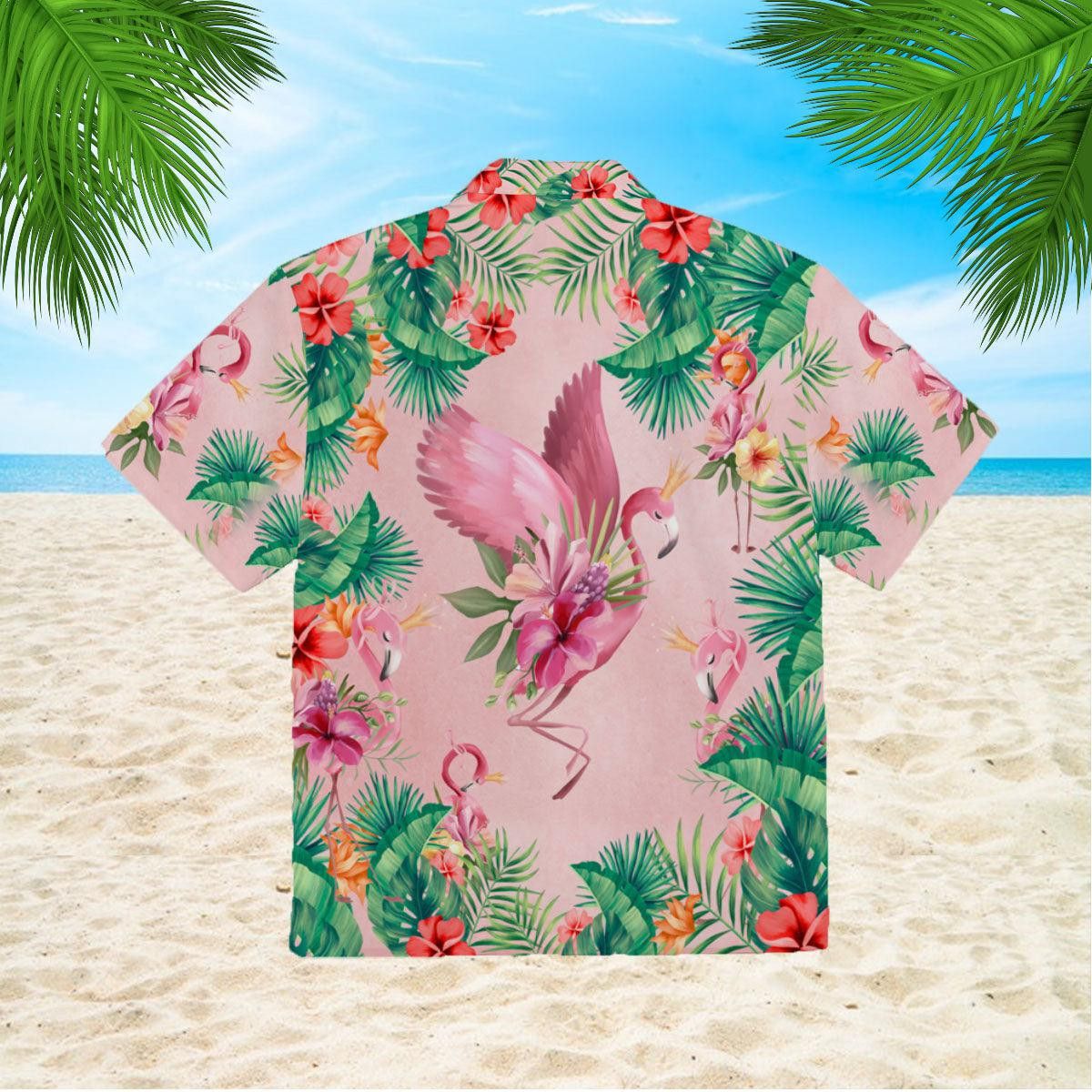 Flamingo Trendy Hawaiian Shirt Trendy Hawaiian Shirt For Men Trendy Hawaiian Shirt For Women