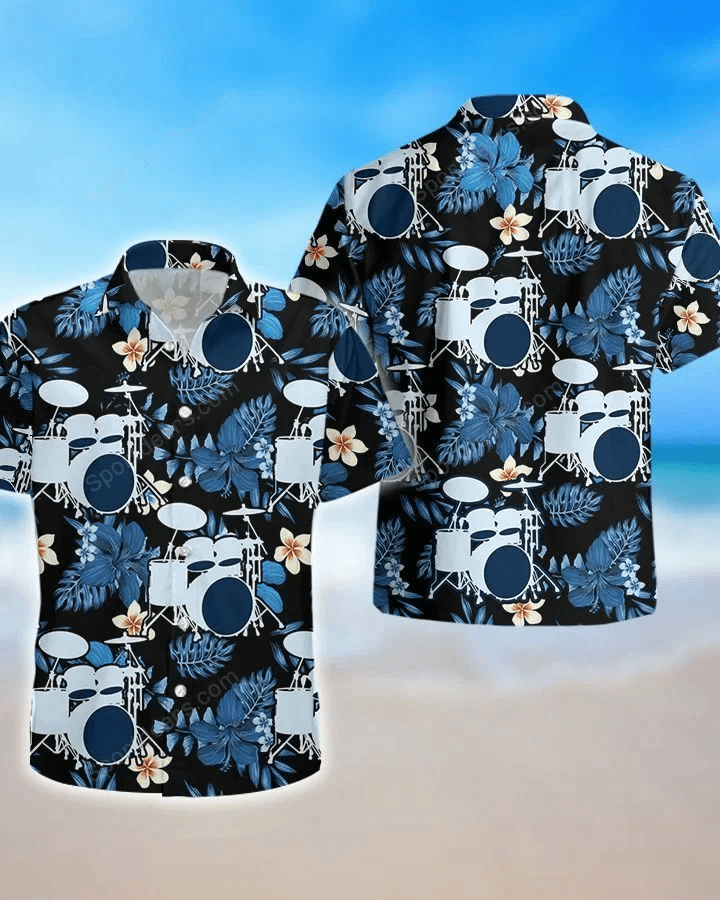 Drum Usa Hawaiian Shirt For Men And Woman, Aloha Beach Shirt For Dummers, Drum Lover Gifts HO4817 main image 0