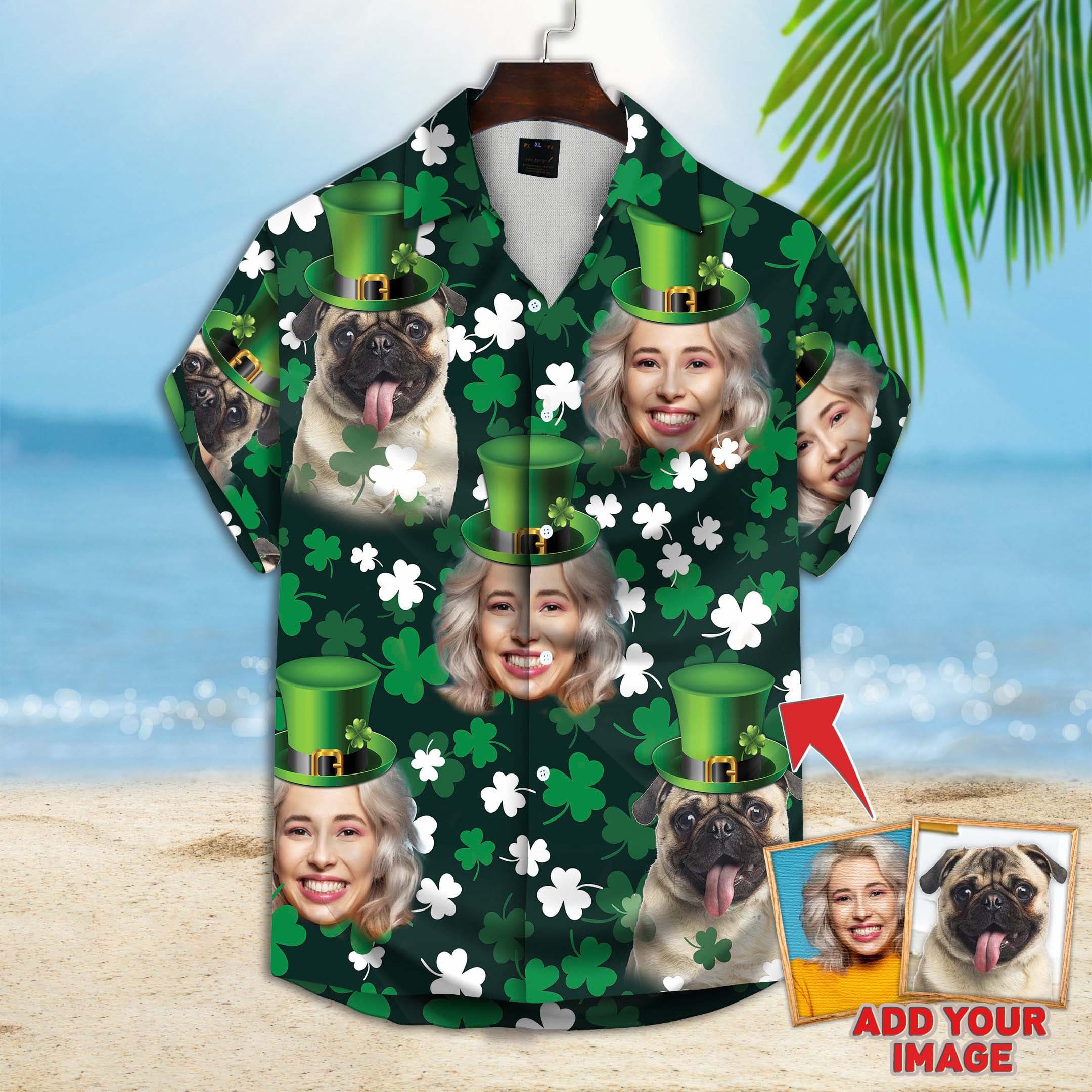 Floral Fantasy: Hawaiian Shirt with Colorful Floral Print Floral Fantasy: Hawaiian Shirt with Colorful Floral Print