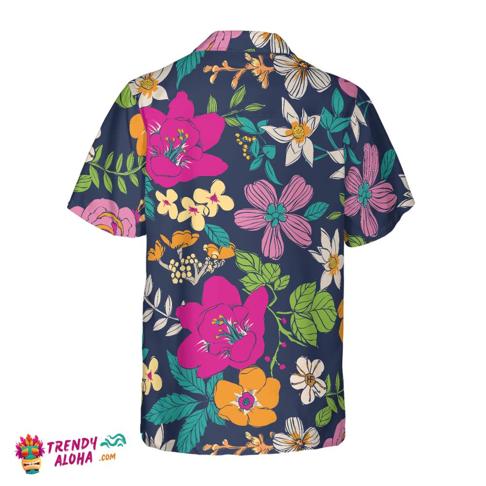Floral Flower 04 Hawaiian Shirt