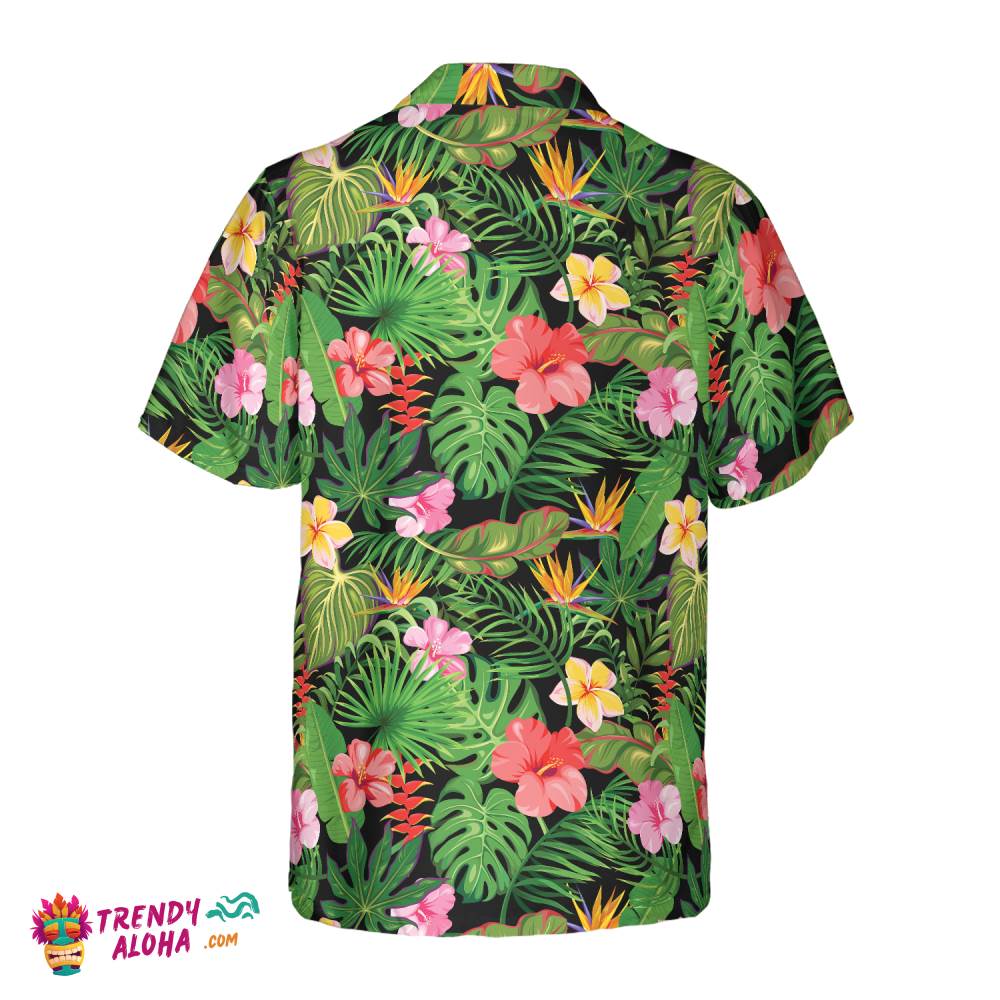 Floral Pattern Summer Hawaiian Shirt