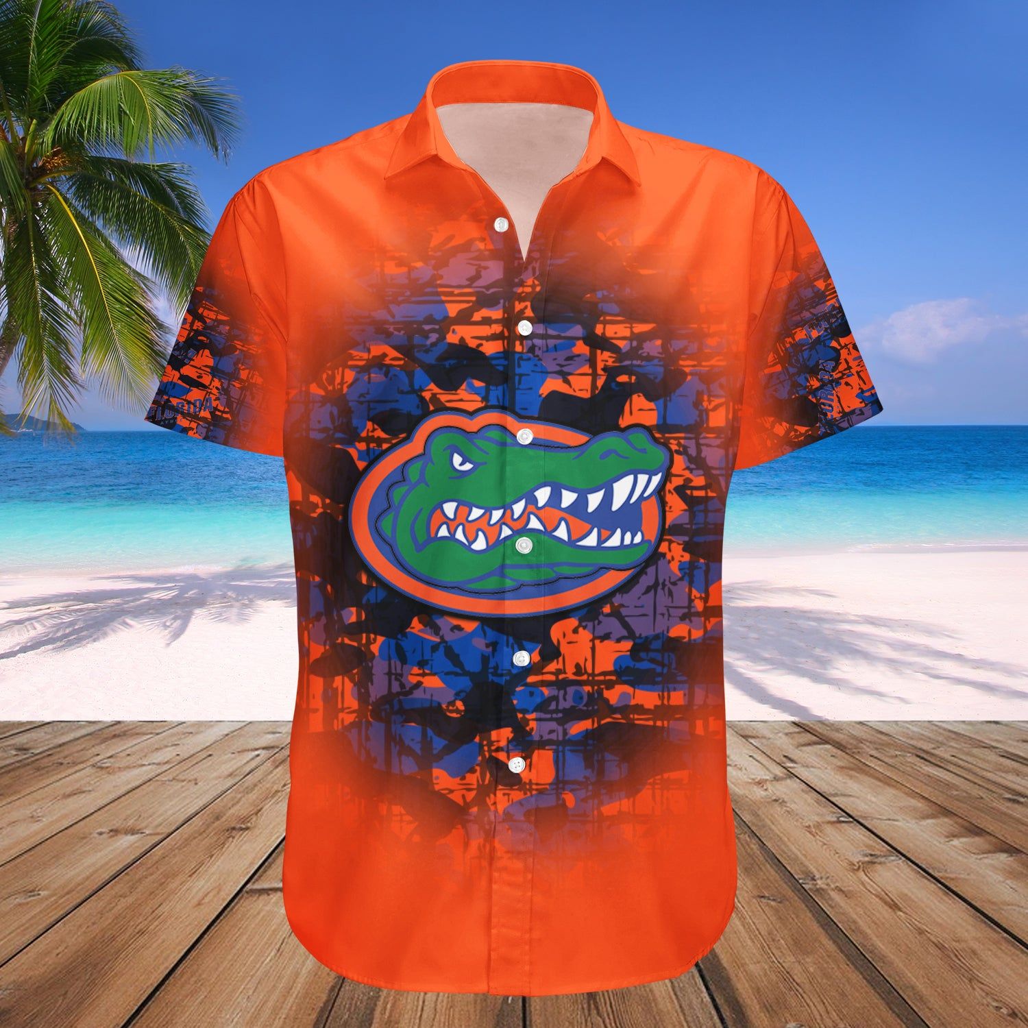 Florida Gators Hawaii Shirt Camouflage Vintage – NCAA