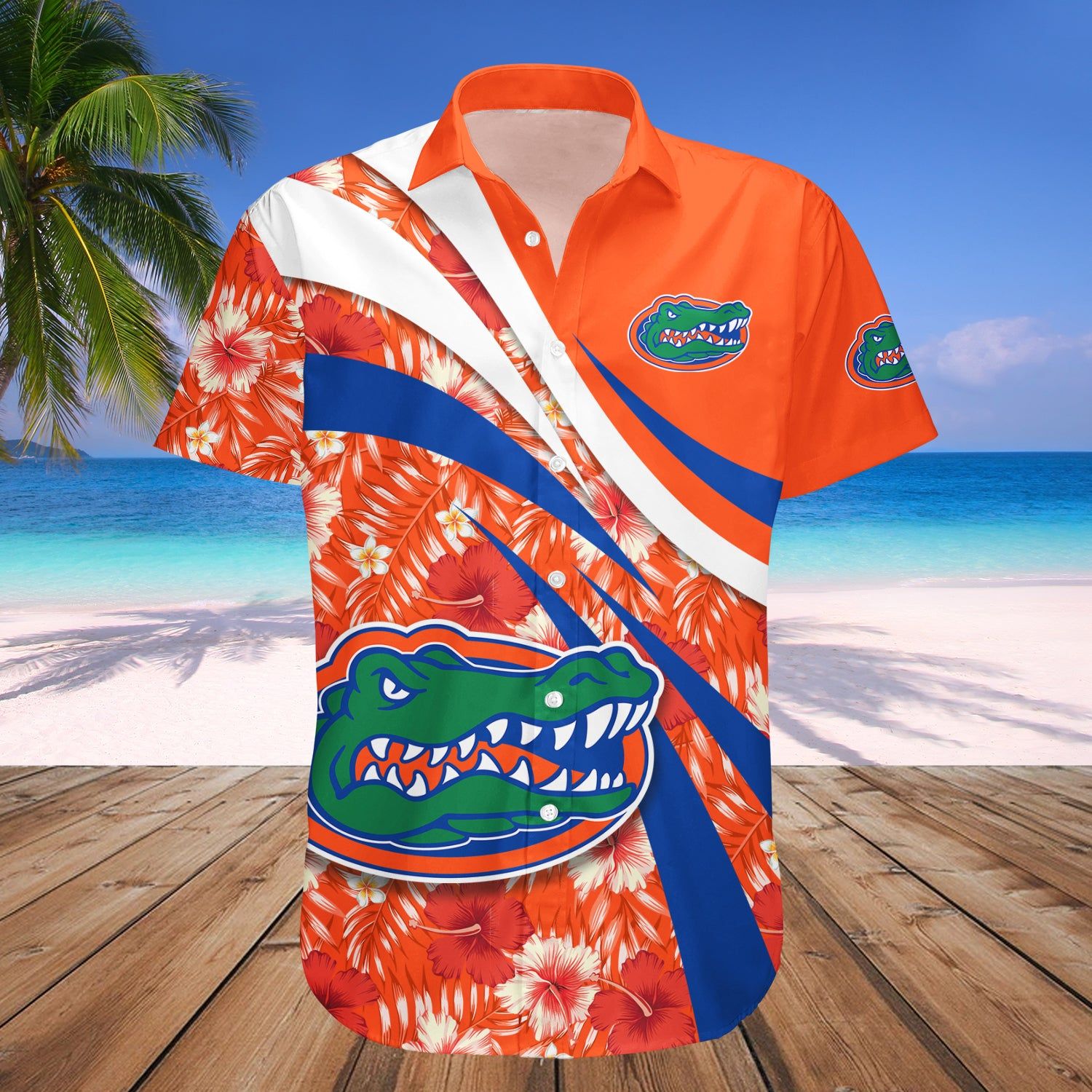Florida Gators Hawaii Shirt Hibiscus Sport Style – NCAA