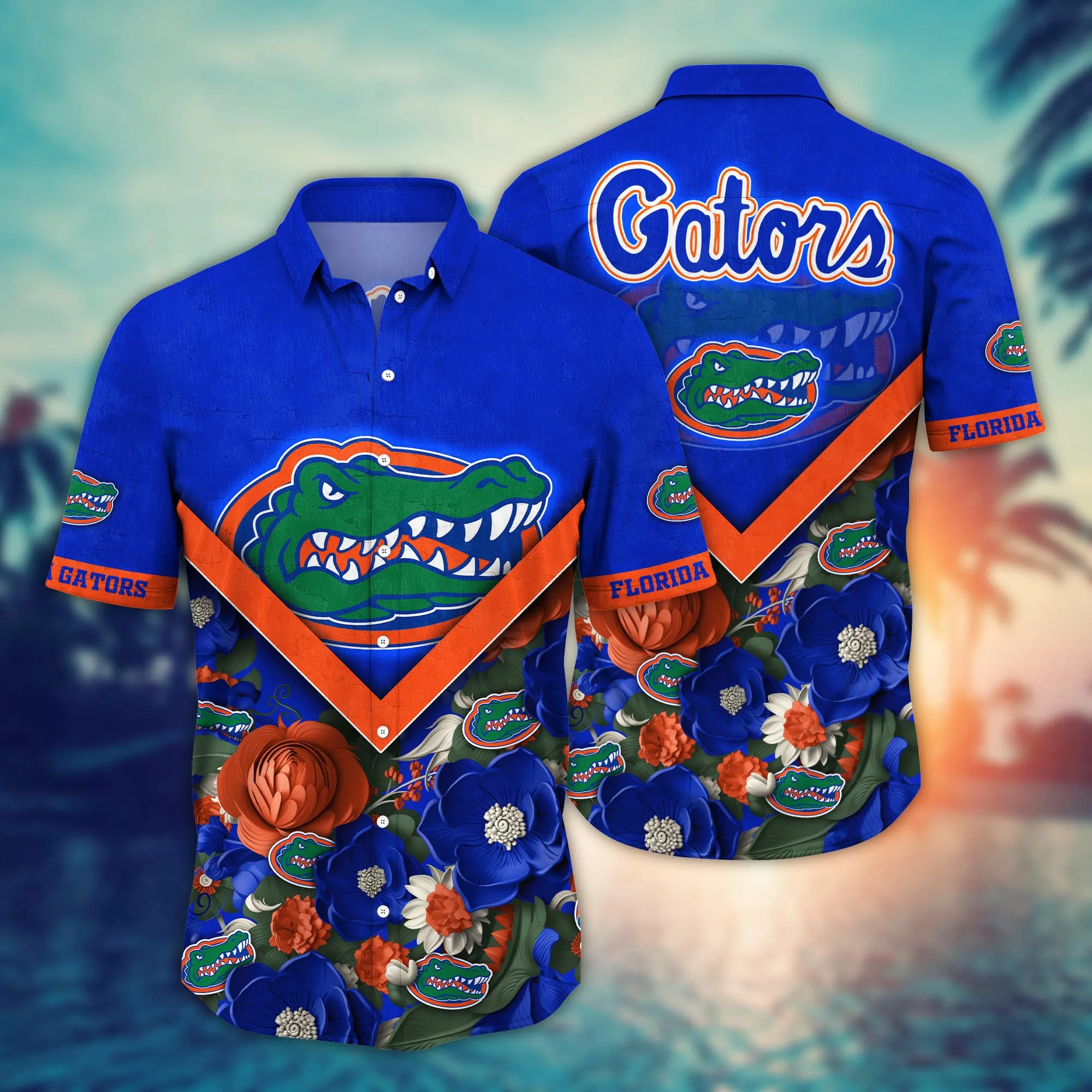 Florida Gators NCAA Hawaiian Shirt Custom Summery Aloha Shirt