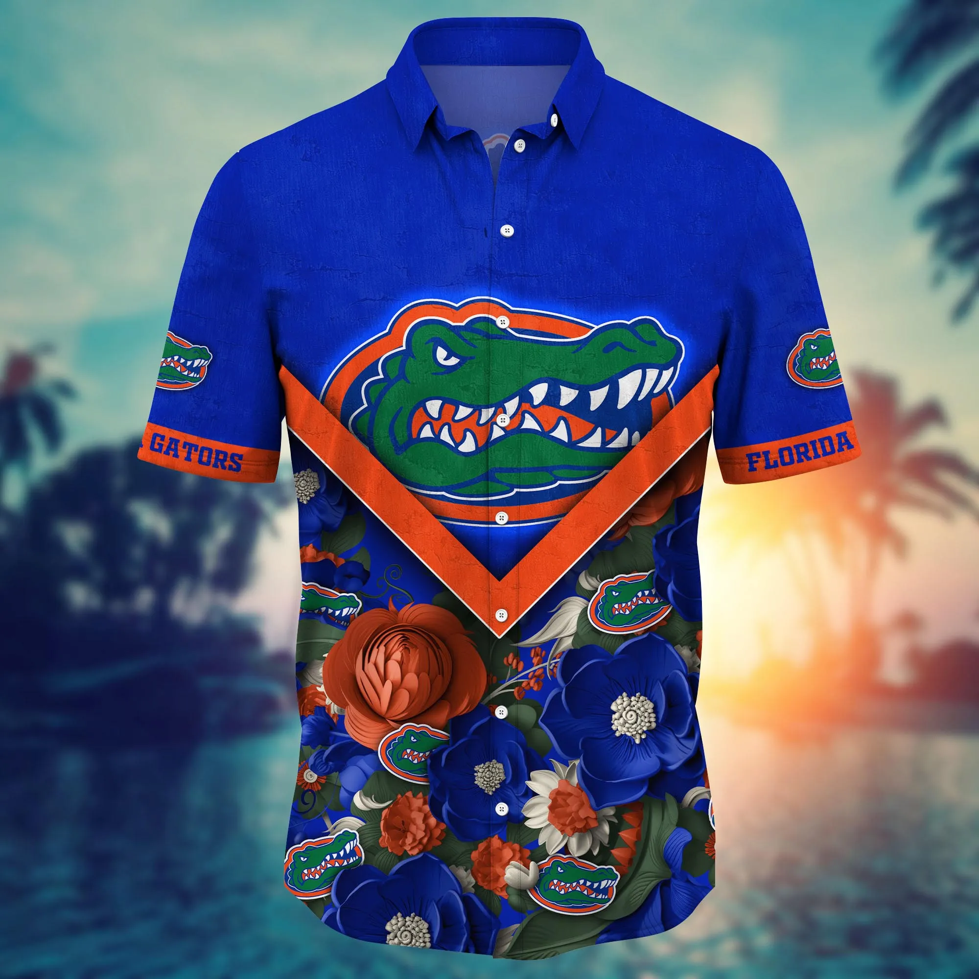 Florida Gators NCAA Hawaiian Shirt Custom Summery Aloha Shirt