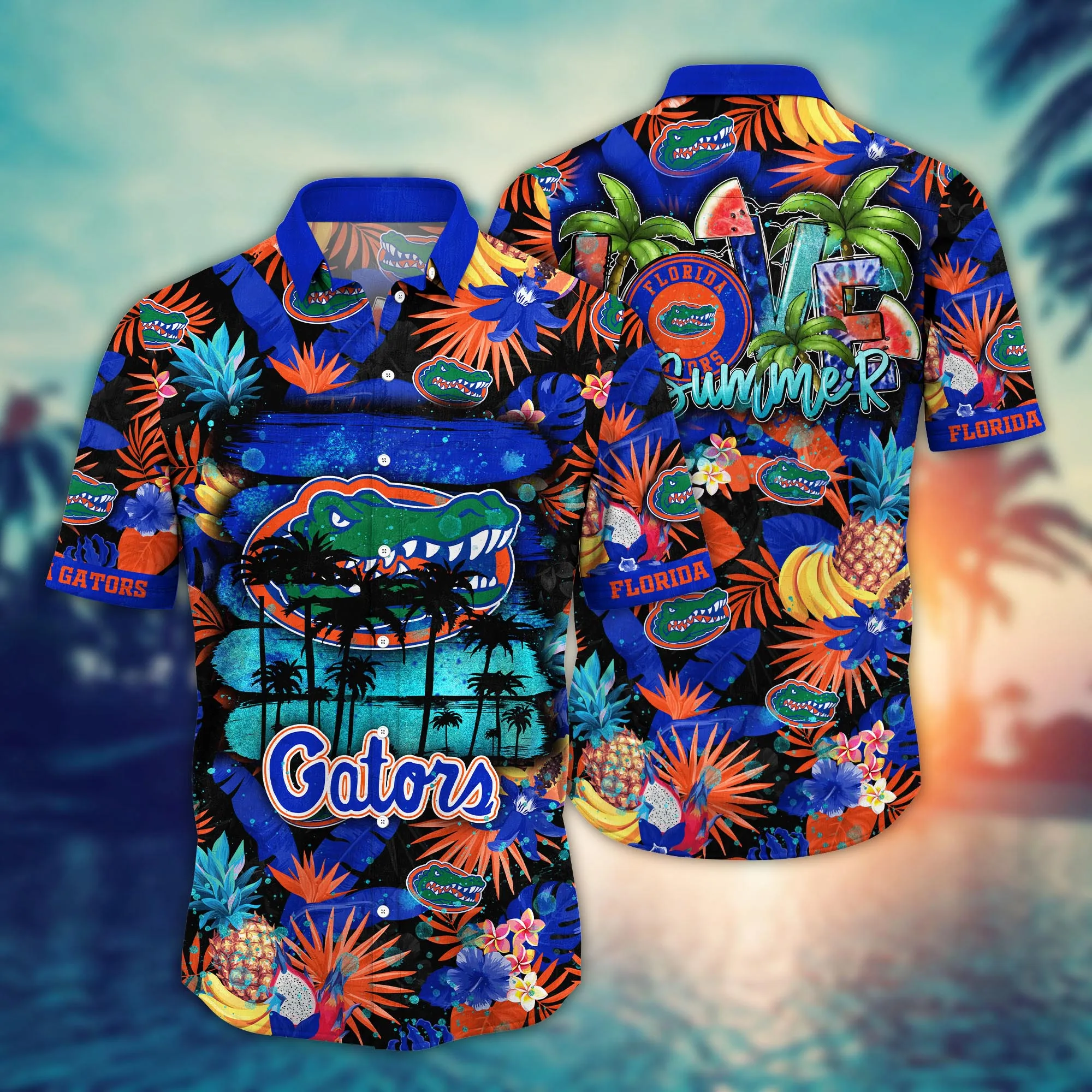 Florida Gators NCAA Hawaiian Shirt Daylighttime Soccer Fest Shirts