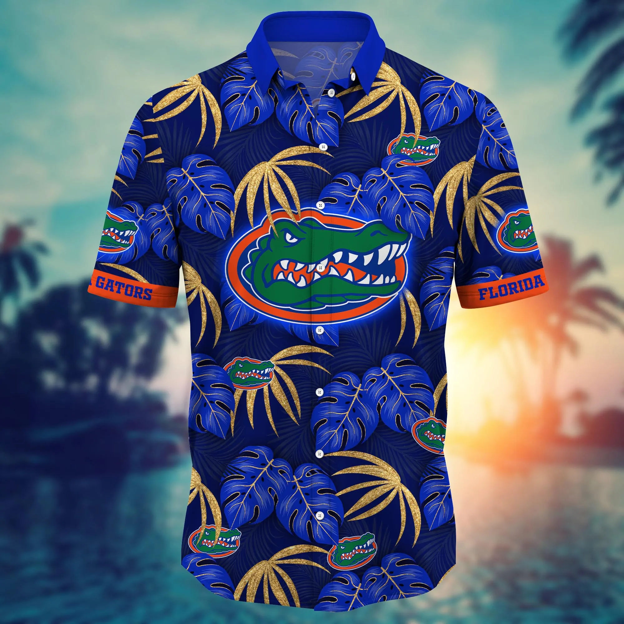 Florida Gators NCAA Hawaiian Shirt Getaway Aloha Shirt