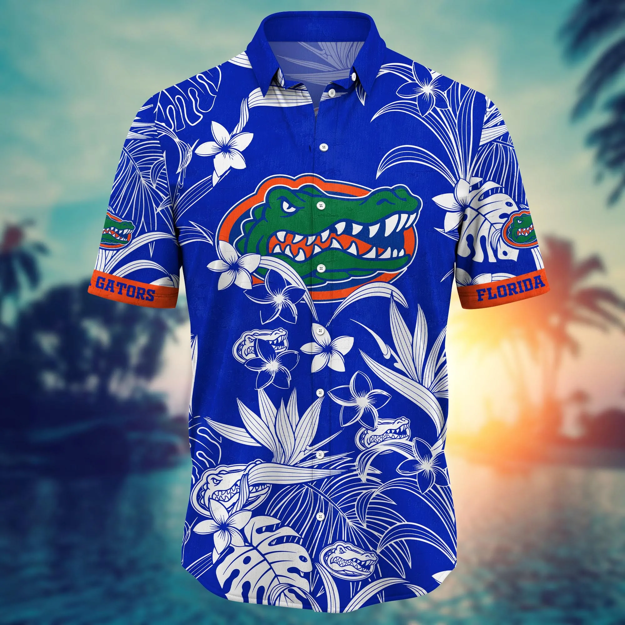 Florida Gators NCAA Hawaiian Shirt Sunshinetime Aloha Shirt