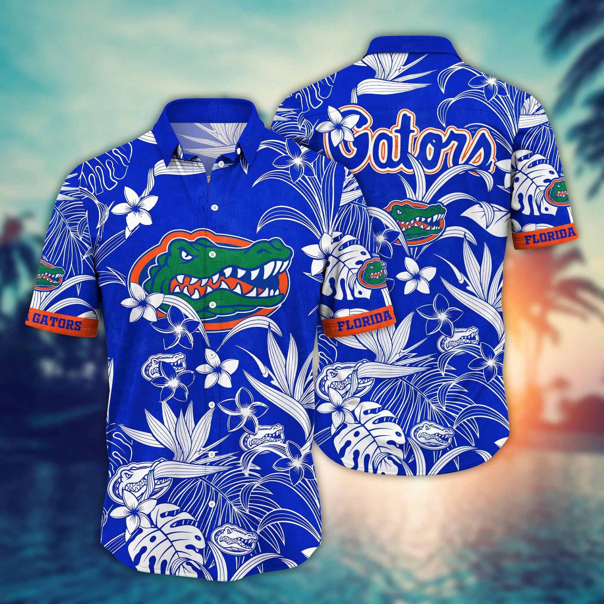 Florida Gators NCAA Hawaiian Shirt Sunshinetime Aloha Shirt Florida Gators NCAA Hawaiian Shirt Sunshinetime Aloha Shirt