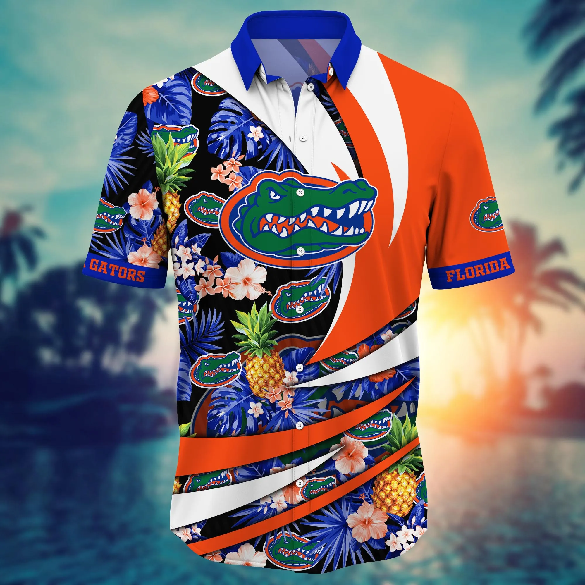 Florida Gators NCAA Hawaiian Shirt Surfing Aloha Shirt