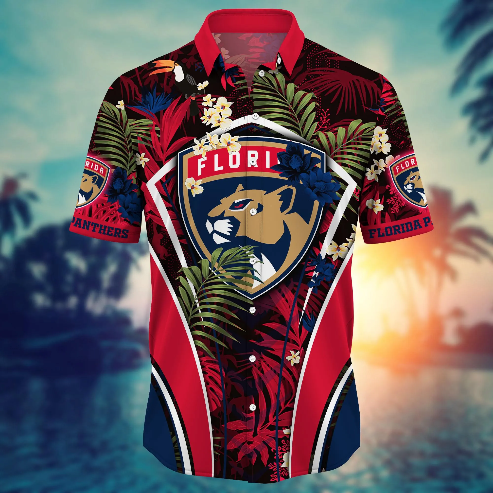 Florida Panthers NHL Hawaiian Shirt Beach Season Aloha Shirt