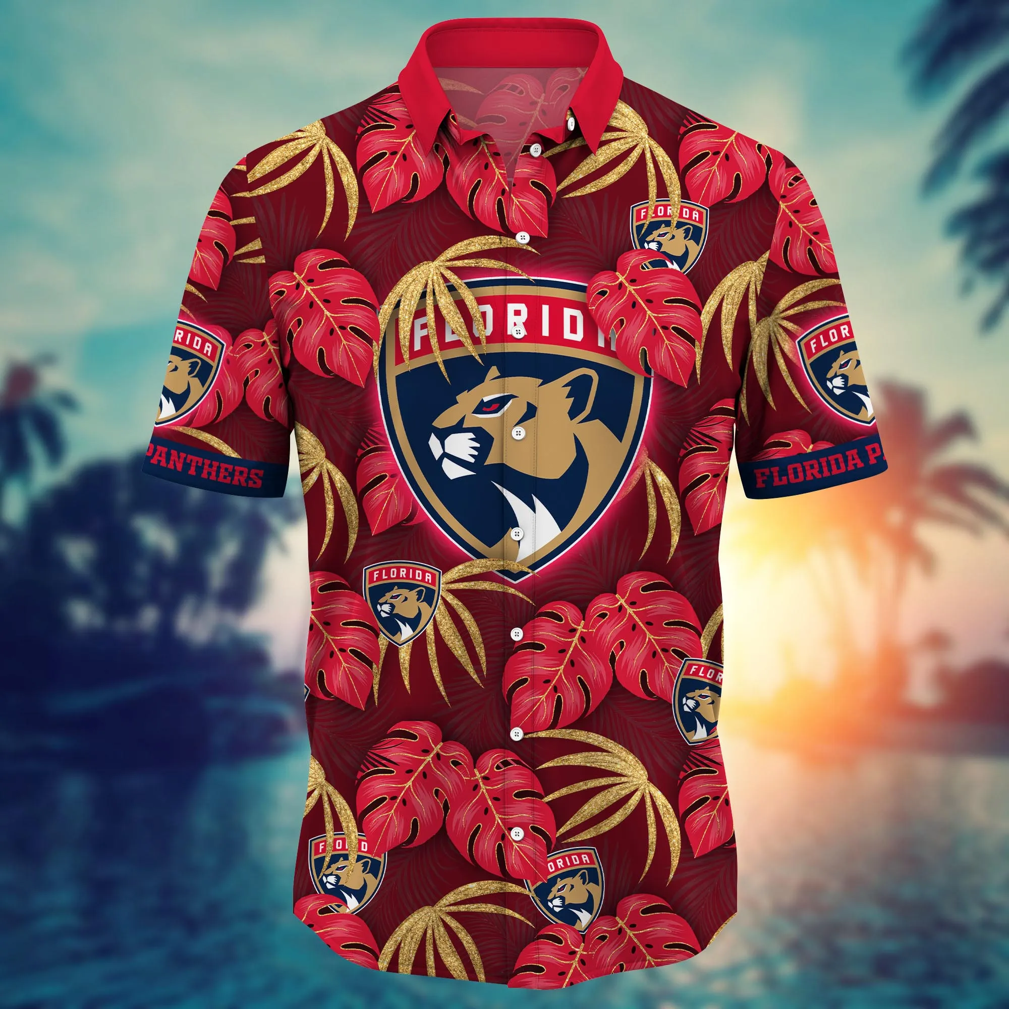 Florida Panthers NHL Hawaiian Shirt Bright Days Aloha Shirt