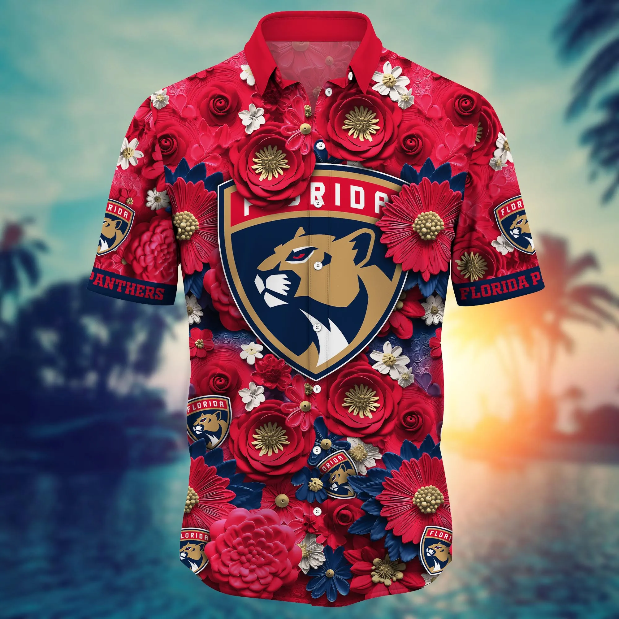 Florida Panthers NHL Hawaiian Shirt Trending For This Summer Customize Shirt Any Team