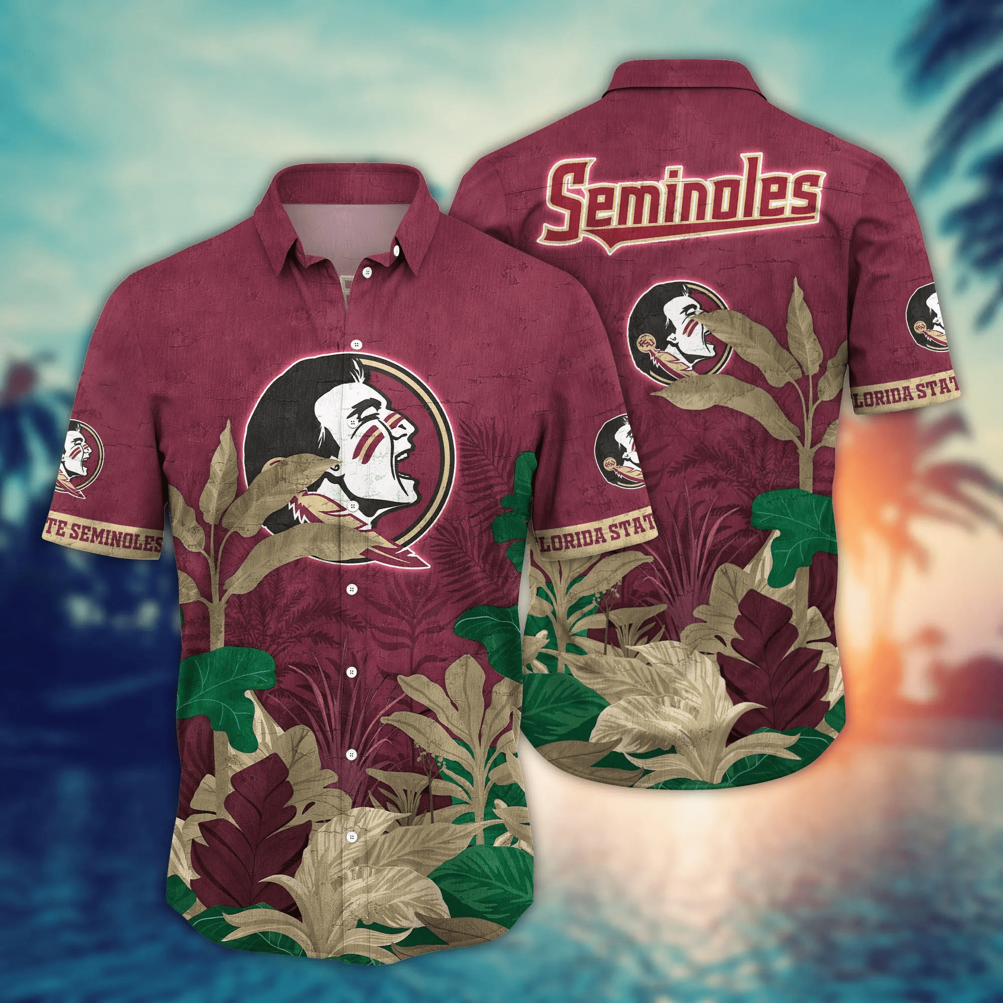 Florida State Seminoles NCAA Hawaiian Shirt Beach Balls Aloha Shirt