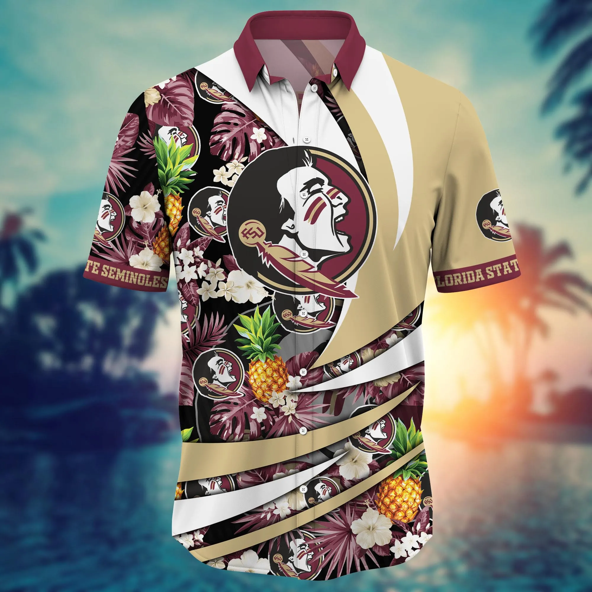 Florida State Seminoles NCAA Hawaiian Shirt Music Festivals Aloha Shirt