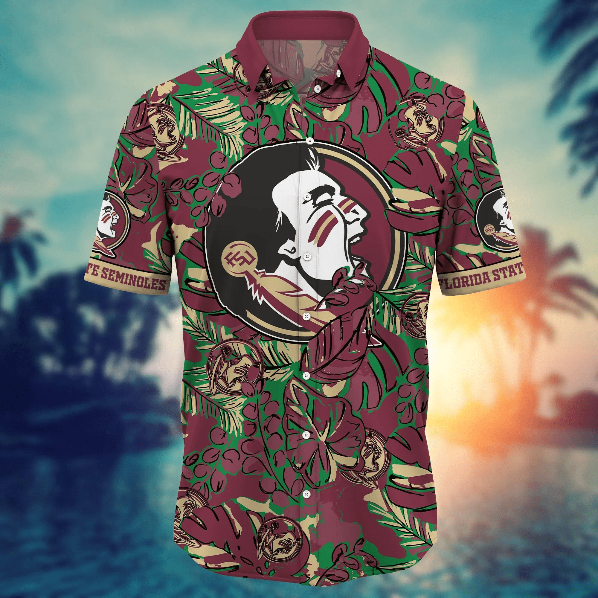 Florida State Seminoles NCAA Hawaiian Shirt Popsicles Aloha Shirt