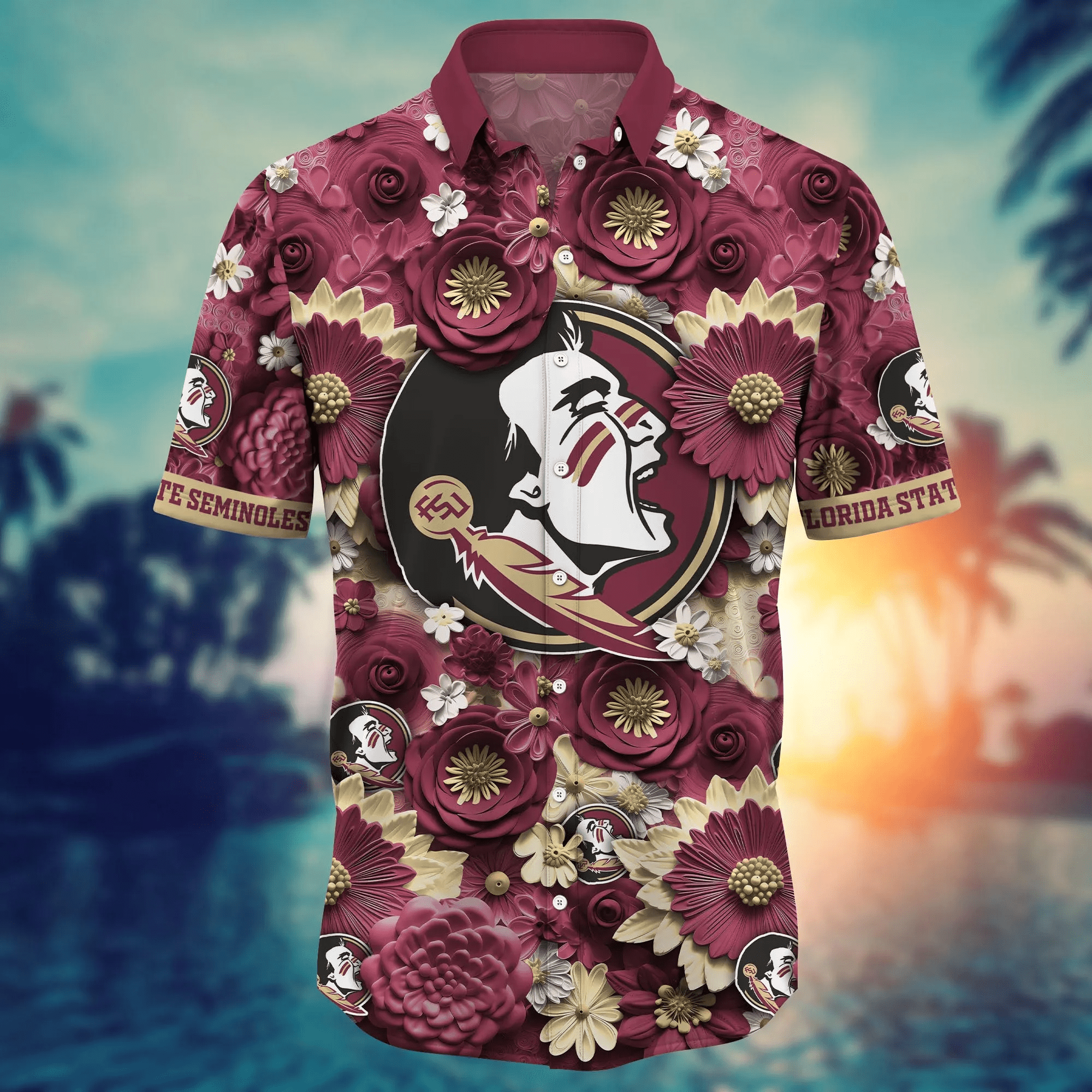 Florida State Seminoles NCAA Hawaiian Shirt Trending For This Summer Customize Shirt Any Team