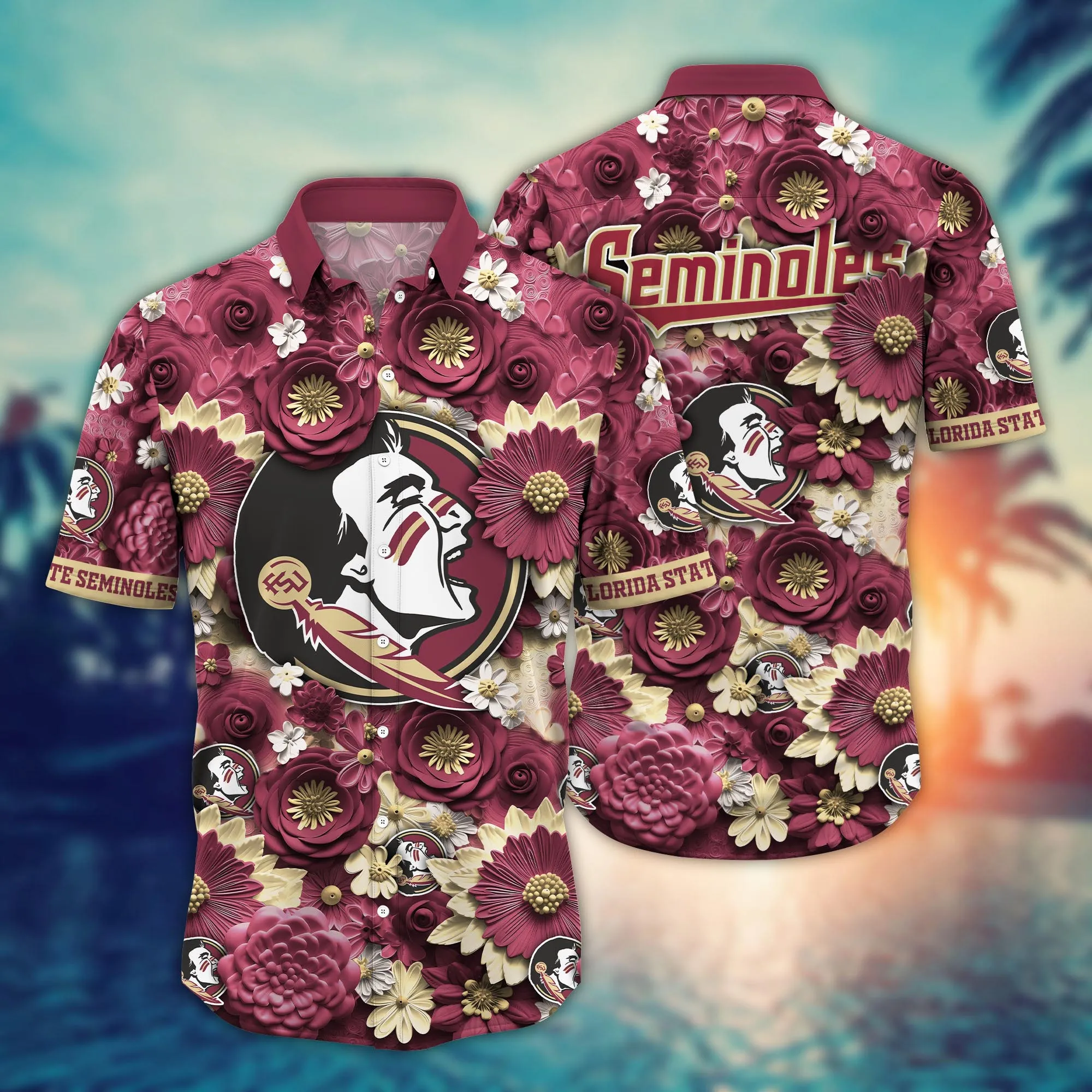 Florida State Seminoles NCAA Hawaiian Shirt Trending For This Summer Customize Shirt Any Team