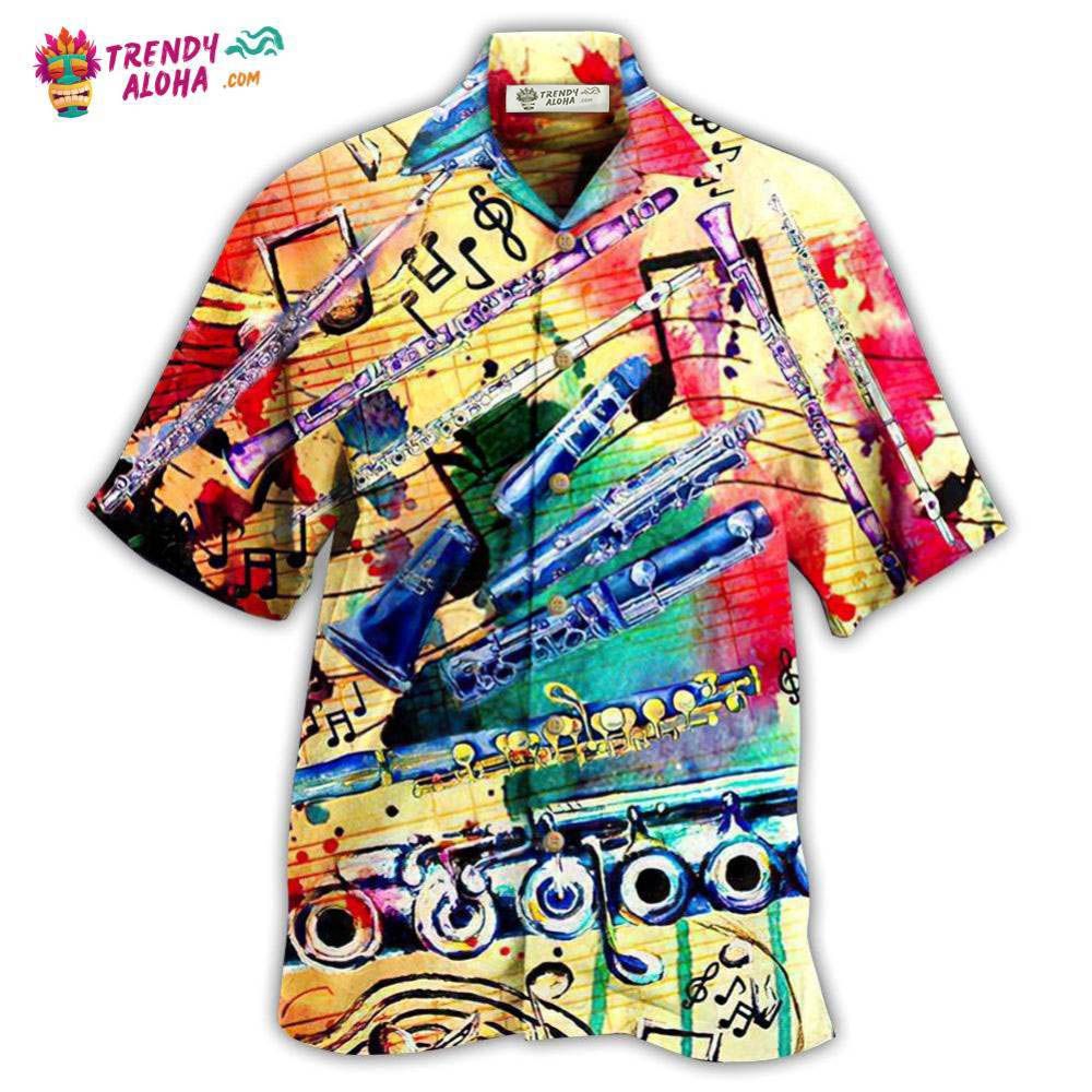 Flute Music Love Life Style So Cool Hawaiian Shirt – Trendy Aloha Flute Music Love Life Style So Cool Hawaiian Shirt – Trendy Aloha