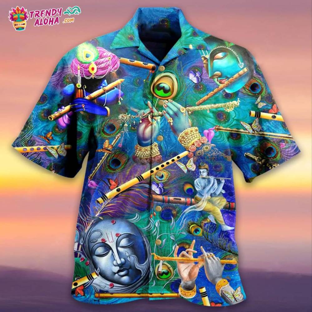 Flute Music Where Words Fail Speaks Hawaiian Shirt – Trendy Aloha
