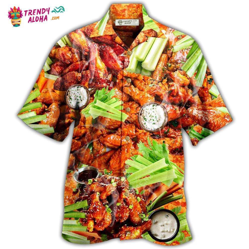 Food Ain’T Nothing Chicken Wing Hawaiian Shirt – Trendy Aloha Food Ain’T Nothing Chicken Wing Hawaiian Shirt – Trendy Aloha
