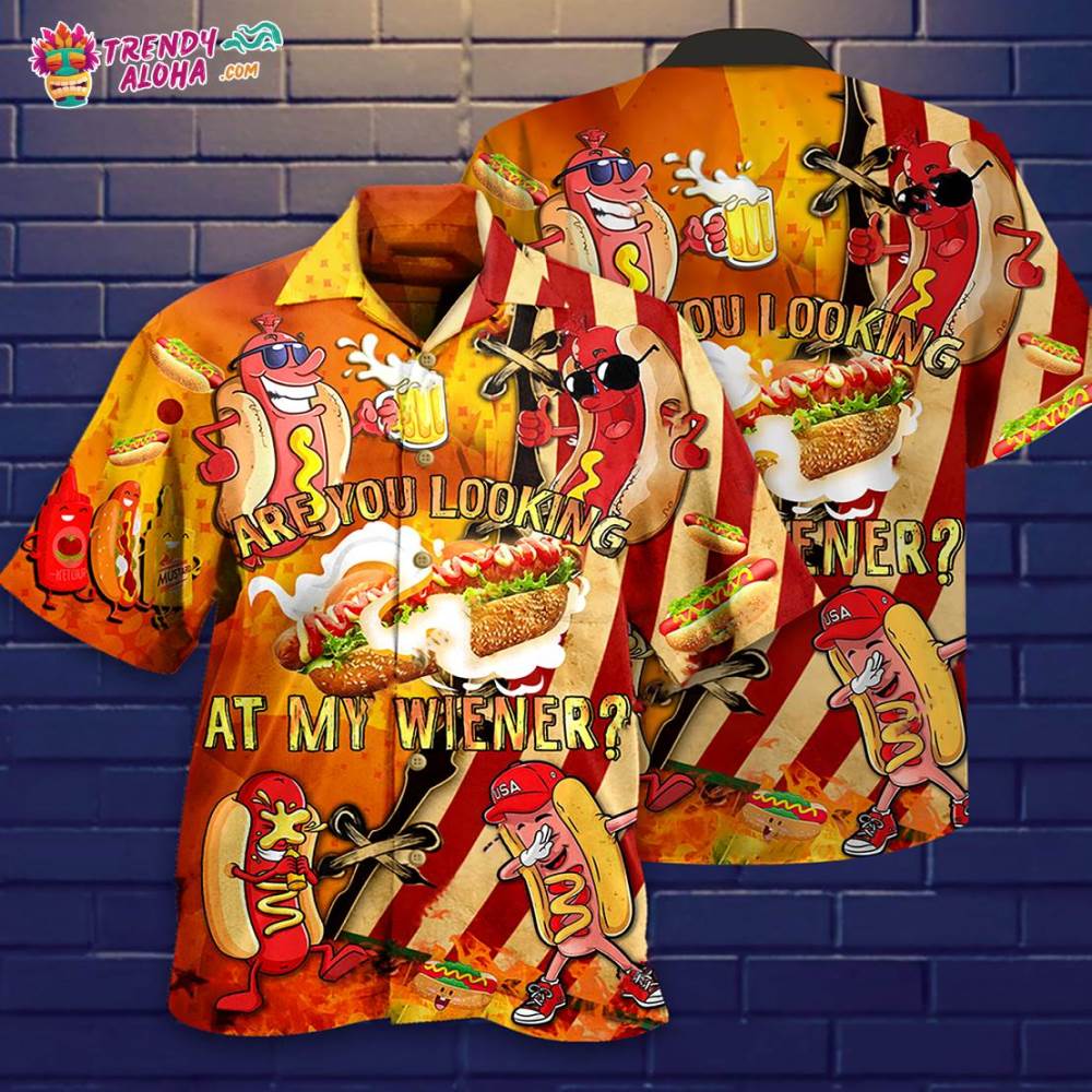 Food Are You Looking Funny Hawaiian Shirt – Trendy Aloha